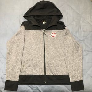 UMass Athletics Official Champion Zip Up Hoodie L/XL